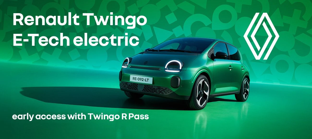 Say hello to the new Renault Twingo E-Tech electric at Arbury!